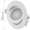 Bematik - Luz Led 90mm Empotrada Redonda 7w Blanco Neutro 4000k Ng05600