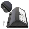 Primematik - Aplique Solar Led Lámpara Recargable De Pared Con Sensor De Movimiento Y Oscuridad Ip65 1.5w Np09800