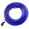 Bematik - Cable Electroluminiscente Azul De 2.3mm En Bobina 10m Conectada A 220vac Nw02800