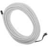 Bematik - Cable Electroluminiscente Transparente-blanco De 5mm En Bobina 5m De Cable Con Pilas Nw04800
