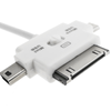 Bematik - Cable De Sincronización Para Micro Usb Mini Usb Apple 30pin Od00700