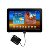 Bematik - Lector Tarjetas De Memoria Y Usb-hub Para Samsung Galaxy Tab Compatible Ms M2 Sd Mmc Tflash Negro Od07200