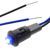 Bematik - Luz Led Piloto De 8mm 220vac De Color Azul Qw01900