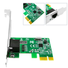 Bematik - Tarjeta Pci-express Pcie Ethernet Gigabit 10/100/1000 Base-tx Rj45 Ra03100