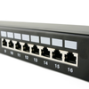 Rackmatic - Patch Panel De 24 Rj45 Cat.5e Ftp 1u Negro Rc04300