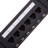 Rackmatic - Patch Panel 24 X Rj45 Utp Cat.6 1gb Ethernet Rd04000