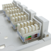 Bematik - Caja De Superficie De 4 Rj45 Cat.5e Utp Ri03300