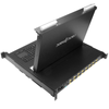 Rackmatic - Consola Y Conmutador Kvm Ip65 De 16 Puertos Para Rack 19" 1u. Teclado Mousepad Y Pantalla 17" Rk02600