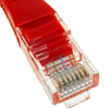 Bematik - Cable De Red Ethernet Cat. 5e Utp De 0,25 M De Color Rojo Rl00100