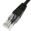 Bematik - Cable De Red Ethernet Cat. 5e Utp De 0,5 M De Color Negro Rl04200