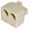 Bematik - Duplicador Rj11 Compacto (1 Rj11-m A 2 Rj11-h) Rt05100