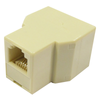 Bematik - Duplicador Rj11 Compacto (1 Rj11-h A 2 Rj11-h) Rt05900