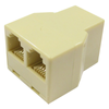 Bematik - Duplicador Rj11 Compacto (1 Rj11-h A 2 Rj11-h) Rt05900