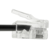 Bematik - Cable Telefónico Rizado De 4 Hilos Y Conectores Rj11 1m Rt06100