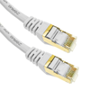 Bematik - Cable De Red Ethernet Cat. 7 Sstp De 20 M De Color Blanco Ry05000