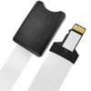 Bematik - Adaptador De Microsd Tf A Slot De Tarjeta Sd Sdhc Sdxc Con Cable Plano De 48 Mm Sl00100