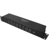 Bematik - Protector De Sobretensión Teléfono Rj11 Rj12 10ka 110v 16-puerto 4-pin Rack 19" Sp03400