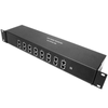 Bematik - Protector De Sobretensión Ethernet Rj45 10ka 5v 16-puerto 8-pin Rack 19" Sp04400