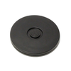 Primematik - Base Giratoria Manual De 10 Cm. Plataforma Rotatoria De Color Negro Sr07200