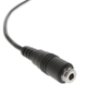 Bematik - Cable De Audio Auricular Y Micrófono Minijack 4 Pin 3.5mm Para Macho A Hembra De 1m Tw08100