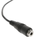 Bematik - Cable De Audio Auricular Y Micrófono Minijack 4 Pin 3.5mm Para Macho A Hembra De 2m Tw08200