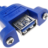 Bematik - Cable Alargador Usb 3.0 Para Empotrar En Panel De 50 Cm Tipo A Macho A Hembra Ub02800