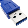 Bematik - Cable Alargador Usb 3.0 Para Empotrar En Panel De 50 Cm Tipo A Macho A Hembra Ub02800