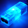 Bematik - Adaptador Usb Con Led Azul (ah/bh) Ub03800