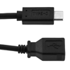 Bematik - Cable Otg Usb-c 3.0 Macho A Usb-a 3.0 Hembra De 20cm Uh08300