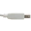 Bematik - Cable Usb 2.0 Ab Macho Blanco 1m Ur03200