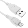 Bematik - Cable Usb 2.0 A Macho A Microusb Macho Blanco De 2m Ur04300