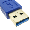 Bematik - Cable Alargador Usb Tipo A 3.0 De 3 M, Macho A Hembra Azul Ux01400