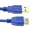 Bematik - Cable Alargador Usb Tipo A 3.0 De 3 M, Macho A Hembra Azul Ux01400