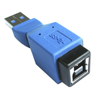 Bematik - Adaptador Usb 3.0 (a Macho A B Hembra) Uy00300