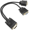 Bematik - Cable Duplicador Pasivo Tipo Y De 1 Vga A 2 Vga De 30cm Vs09100