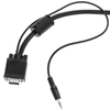 Bematik - Super Cable Vga Con Jack De Audio De 3,5 Mm Macho Macho De 1 M Vz00100