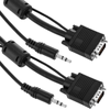 Bematik - Super Cable Vga Con Jack De Audio De 3,5 Mm Macho Macho De 10 M Vz00500