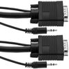 Bematik - Super Cable Vga Con Jack De Audio De 3,5 Mm Macho Macho De 10 M Vz00500