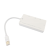 Bematik - Adaptador De Minidisplayport A Vga Audio Hdmi Dvi Blanco Yp07000