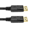Bematik - Cable Displayport 2k 4k 1080p Fullhd Para Transmisión De Audio Y Vídeo Digital De 1 M Color Negro Yq05100