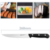 Primematik - Cuchillo De Cocina En Acero Inoxidable 150 Mm Kt10200