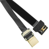 Bematik - Cable Vídeo Hdmi Plano Fpv 20 Cm A-macho A Micro D-macho Con Ángulo Hg08600