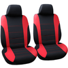 Primematik - Fundas De Asiento Coche Rojas. Cubiertas Protectoras Universal Para Los 5 Asientos Del Automóvil Co10100