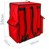 Citybag - Mochila Isotérmica 39 X 50 X 25 Cm Roja Para Comidas Al Aire Libre Y Entrega De Pedidos Delivery De Comida En Moto O Bicicleta Cb02700