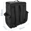 Citybag - Nevera Portátil Negra 48 Litros 39x50x25cm, Mochila Bolsa Isotérmica Para Picnic, Camping, Playa, Entrega De Alimentos En Moto O Bicicleta Cb02800