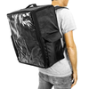 Citybag - Nevera Portátil Negra 48 Litros 39x50x25cm, Mochila Bolsa Isotérmica Para Picnic, Camping, Playa, Entrega De Alimentos En Moto O Bicicleta Cb02800