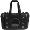 Citybag - Maleta Para Transporte De Mascotas Gato Y Perro Transportin De Lona Negra Cb01400