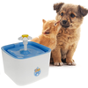 Primematik - Bebedero Para Perros Y Gatos 2.5l Azul. Fuente Eléctrica Con Dispensador De Agua Filtrada Para Mascotas Ma10100