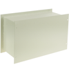 Primematik - Caja Fuerte De Seguridad Empotrada De Acero Con Llaves 40x20x25cm Beige By07800