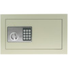 Primematik - Caja Fuerte De Seguridad Empotrada Con Código Electrónico Digital 36x19x23cm Beige By08300